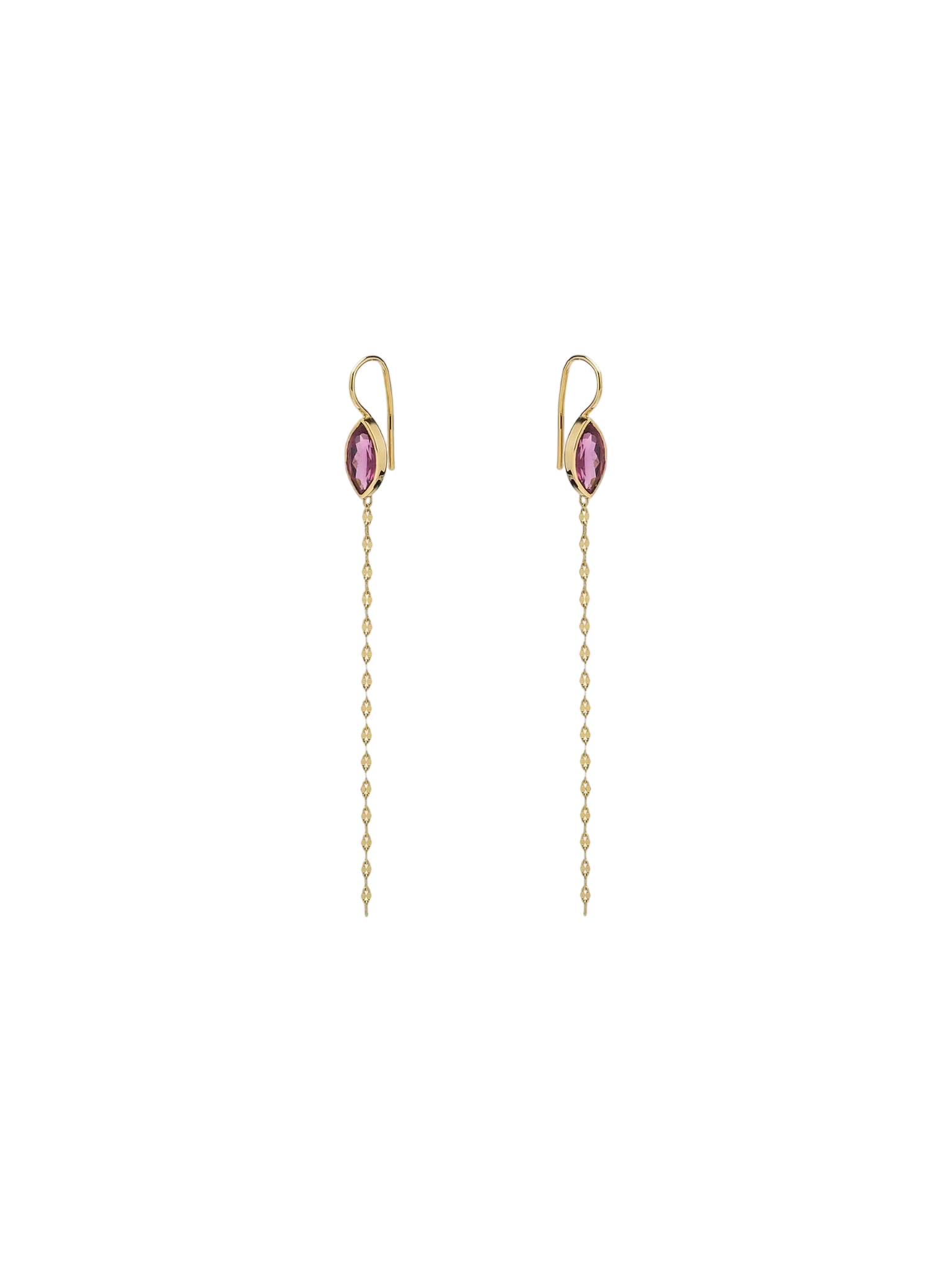Marquise Shape Tourmaline Earrings